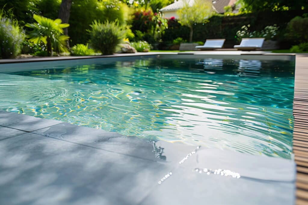 eau limpide dans votre piscine