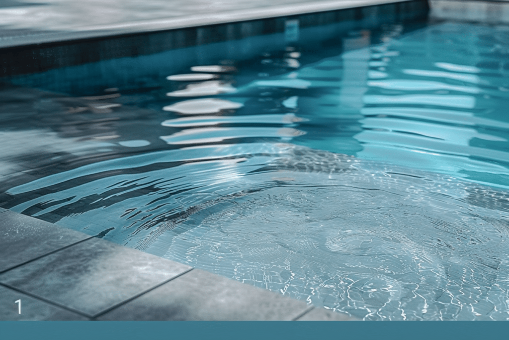 piscine liner gris